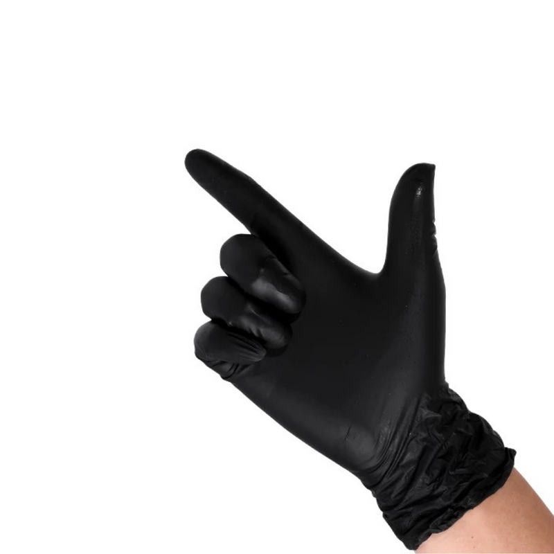 Nitril handschoenen zwart
